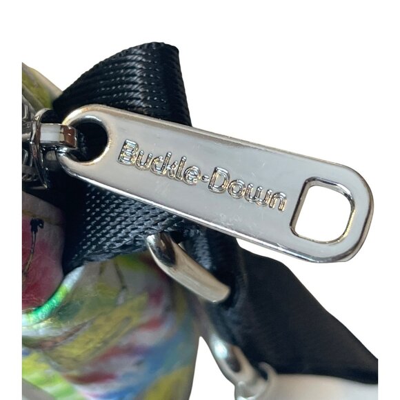 Buckle Down SpongeBob Tie-Dye Print Crossbody Bag Vegan Leather Adjustable Strap - Picture 4 of 13